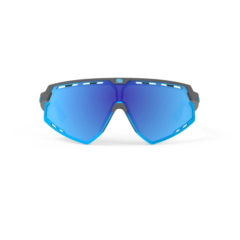 defender Pyombo Matte Frame and Multilaser Blue Lenses Azur Bumpers