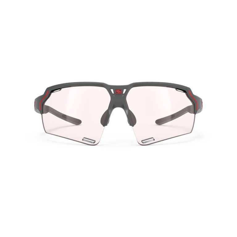 Deltabeat Charcoal Matte Frame With ImpactX Photochromic 2 Red Lenses