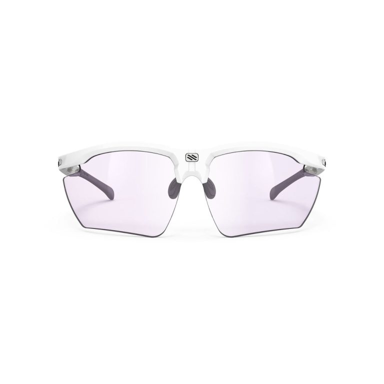 magnus White Gloss Frame with ImpactX Photochromic 2 Laser Purple Lenses