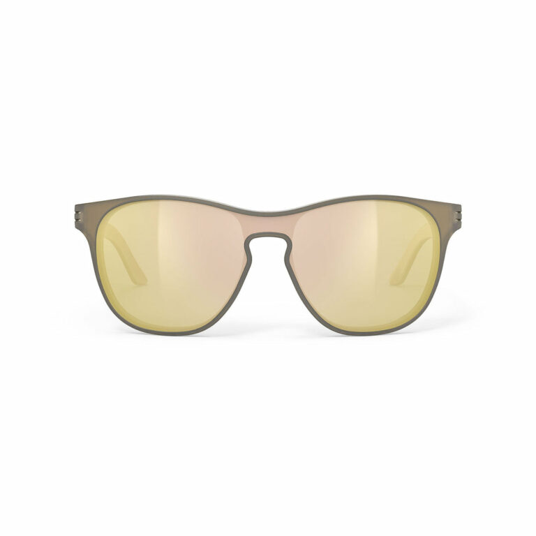 Soundshield Ice Gold Matte with Multilaser Gold Lenses
