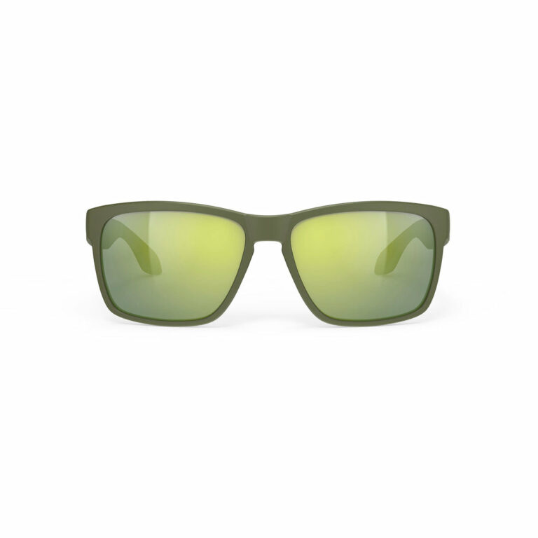 spinhawk Olive Matte Frame with Laser Green Lenses