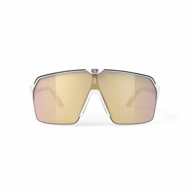 Spinshield Air White Matte with Multilaser Gold Lenses