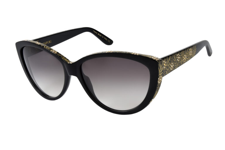 FATIMA c.NRG â€“ Black with gold crystals and gold laserwork