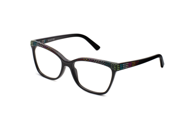 LAVINIA Limited Edition c.NRLE black with multi-color crystals