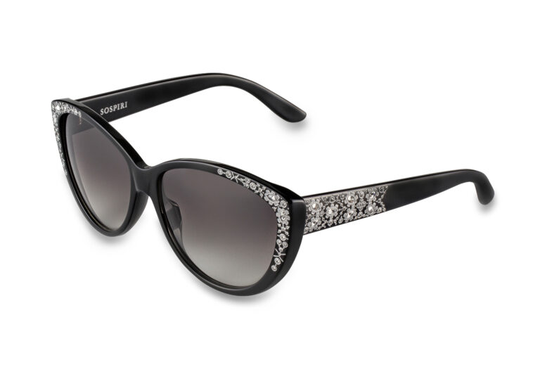 LETIZIA c.NR â€“ Black with clear crystals