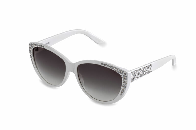 LETIZIA c.WH â€“ White with clear crystals