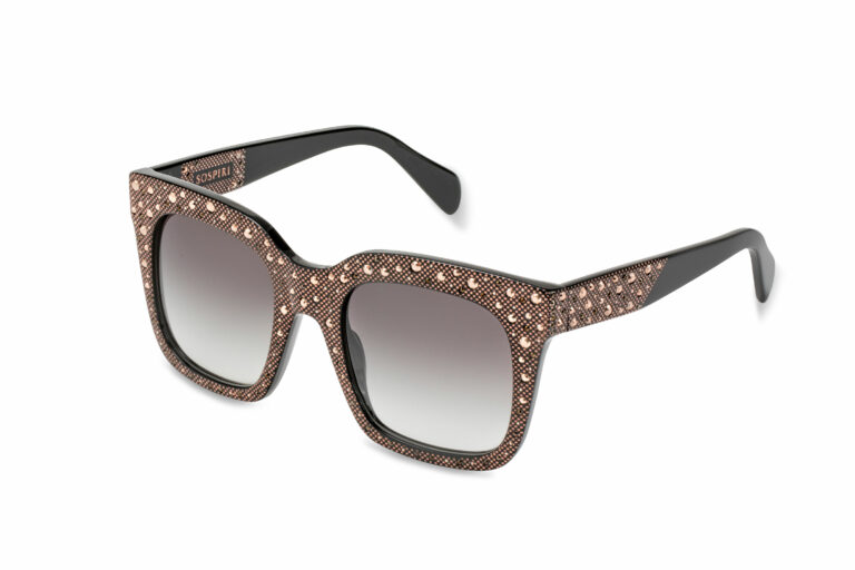 MOIRA c.NRG â€“ Black with rose gold crystals