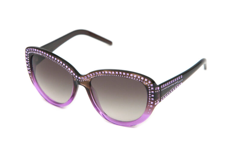 PALOMA c.B07 â€“ Gradient purple and brown with violet crystals