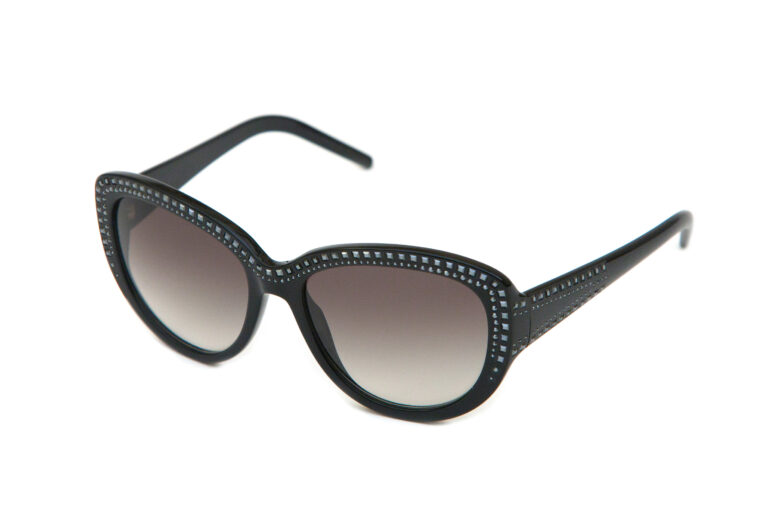 PALOMA c.NRN â€“ Black with clear crystals