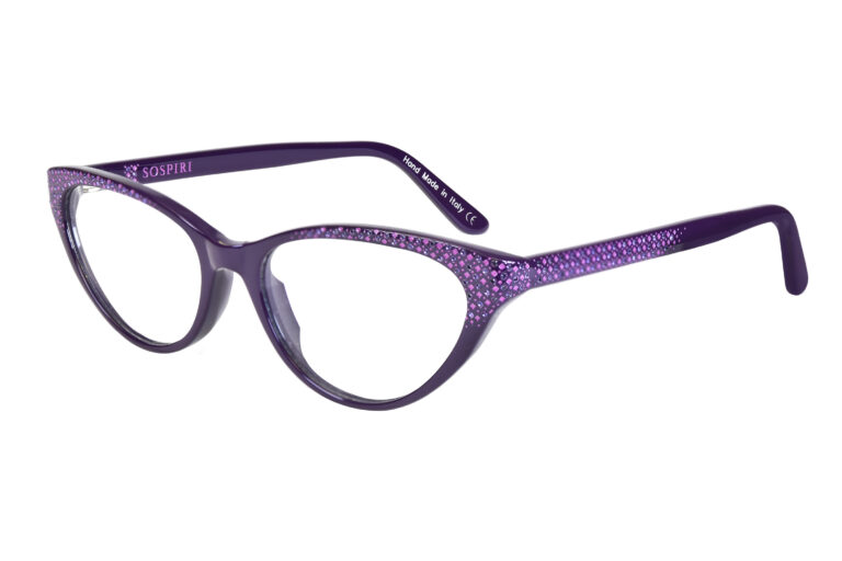 SERAFINA c.411 â€“ Purple with purple crystals and purple laserwork