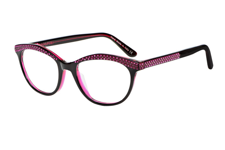 Tati c.823 â€“ Two-tone fuschia with fuschia crystals