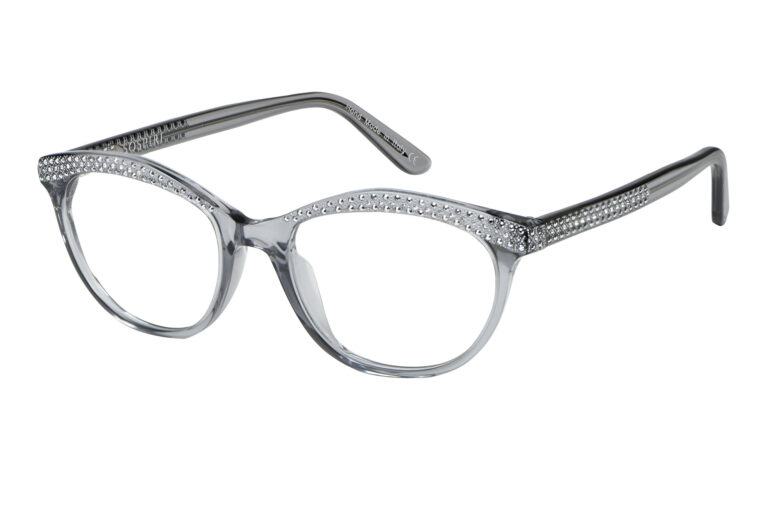 Tati c.882 â€“ Translucent grey with clear crystals