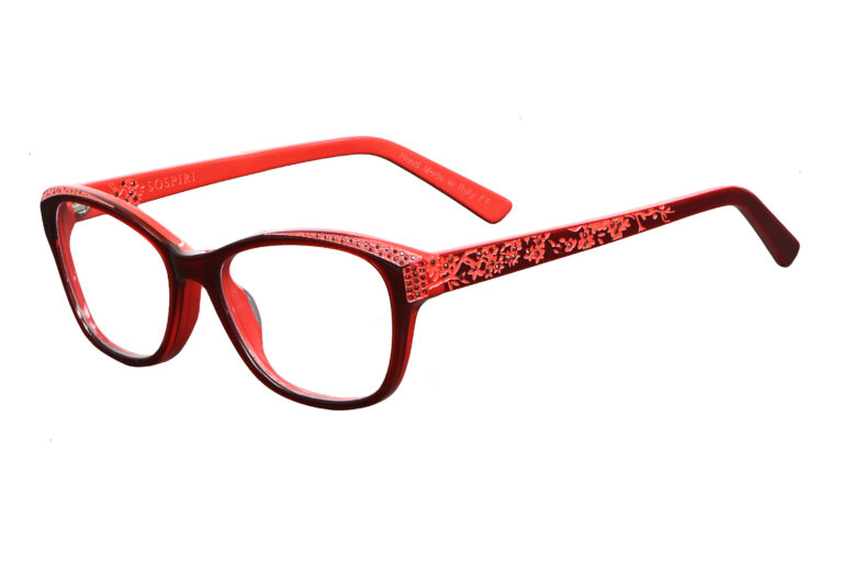 Vida c.A77 â€“ Ferrari red with siam crystals and red laserwork