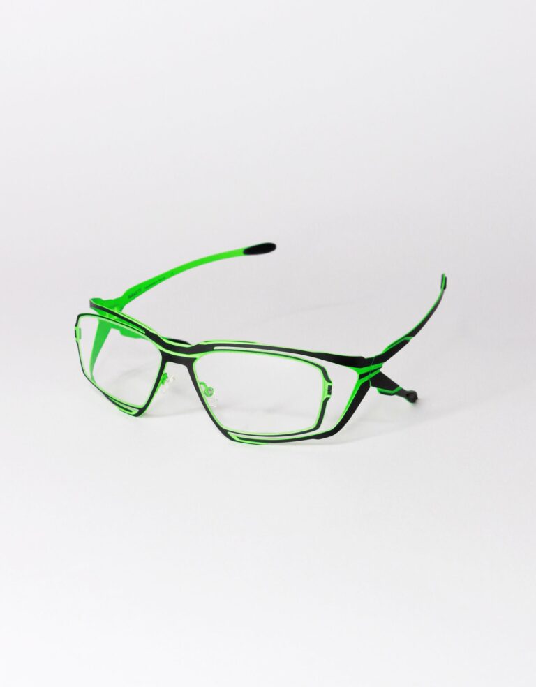 C52Y - BLACK / FLUO GREEN