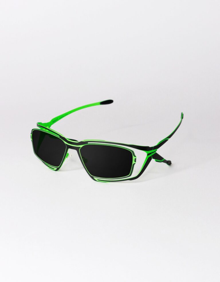 C52Y - BLACK / FLUO GREEN