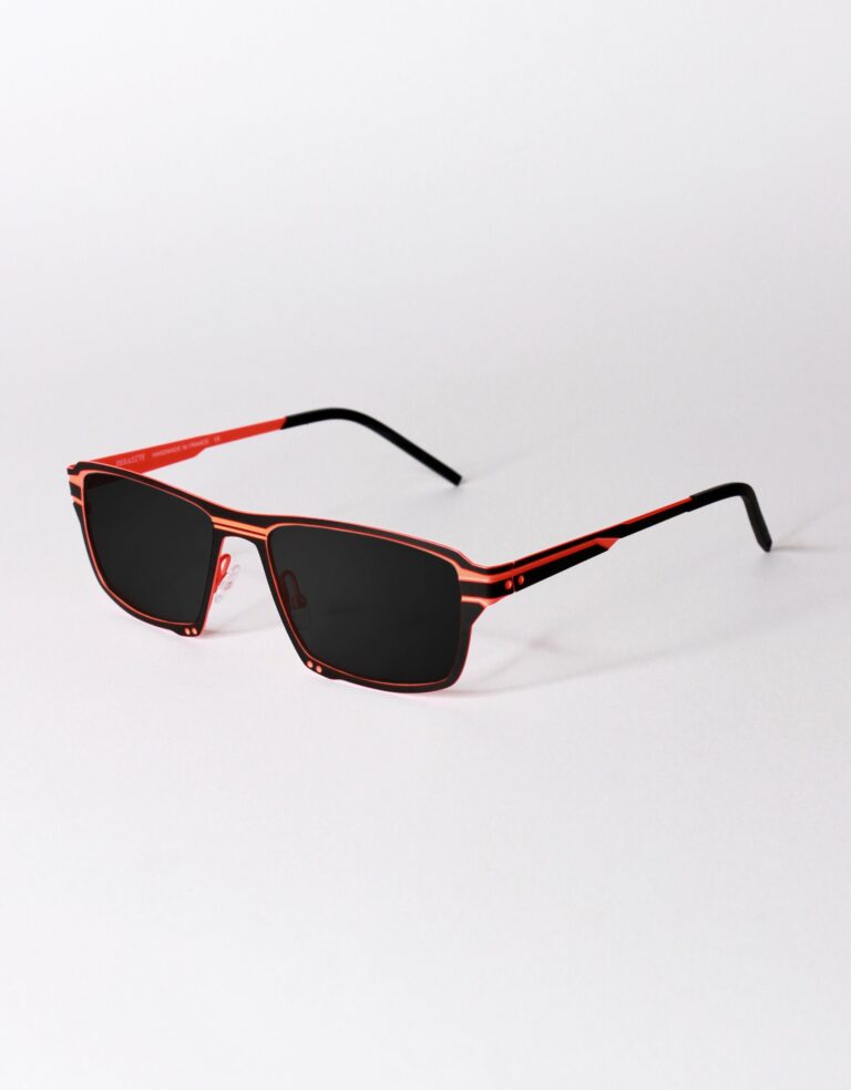 C57 - BLACK / FLUO ORANGE