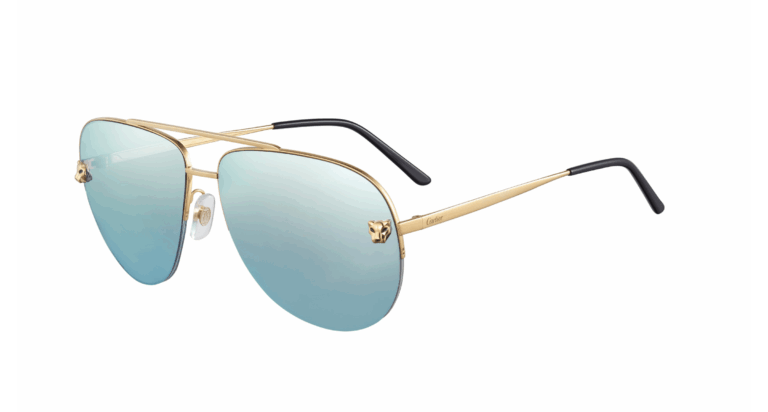 GOLD/LIGHT BLUE