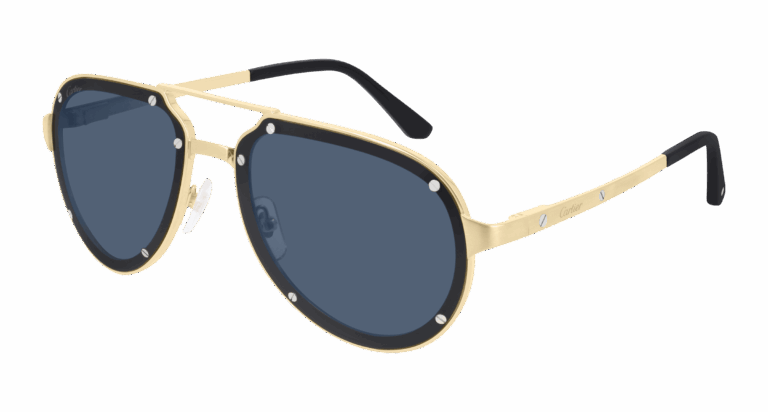 GOLD/LIGHT BLUE