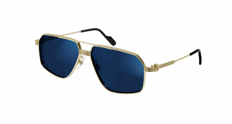 GOLD/LIGHT BLUE