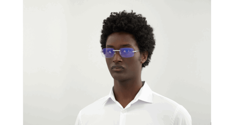 SILVER/LIGHT BLUE