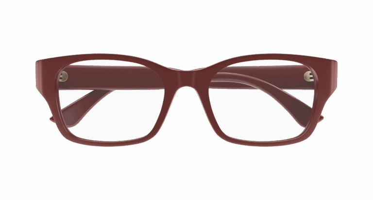 BURGUNDY/TRANSPARENT