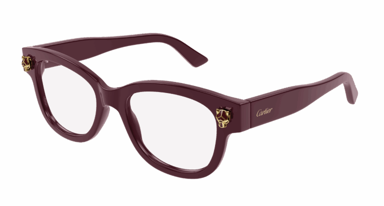 BURGUNDY/TRANSPARENT