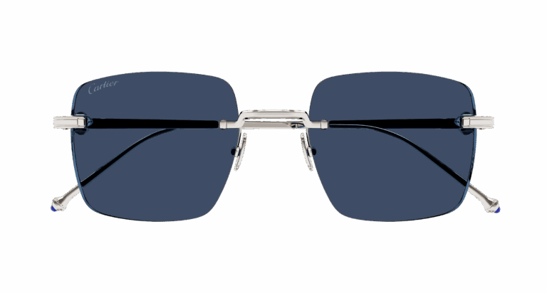 Silver/Blue