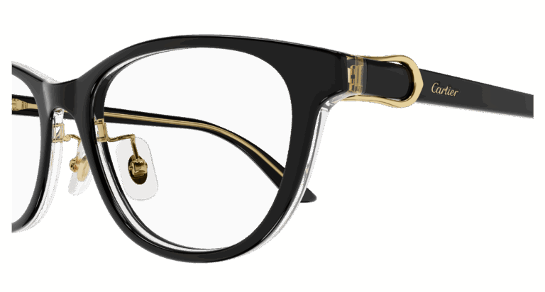 BLACK/TRANSPARENT