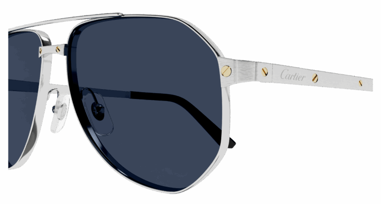 Silver/Blue