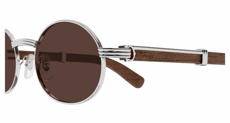 Silver/Brown