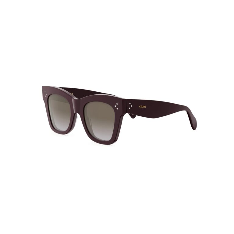 Acetate Shiny Brown with Grey Gradient lenses