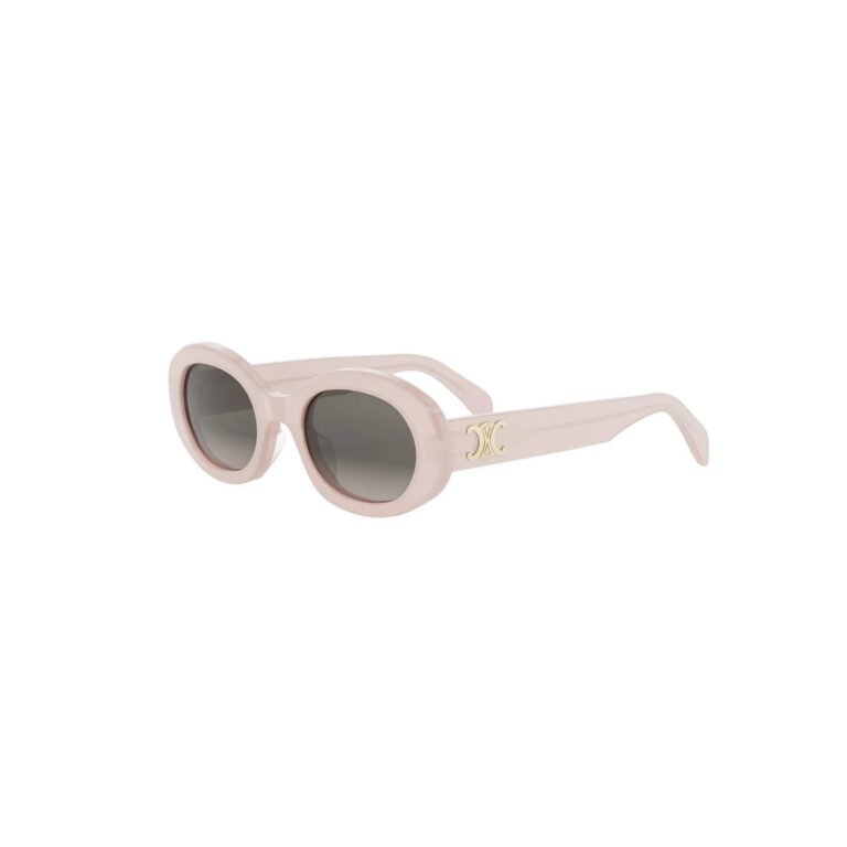 Acetate Shiny Rose with Grey Gradient lenses