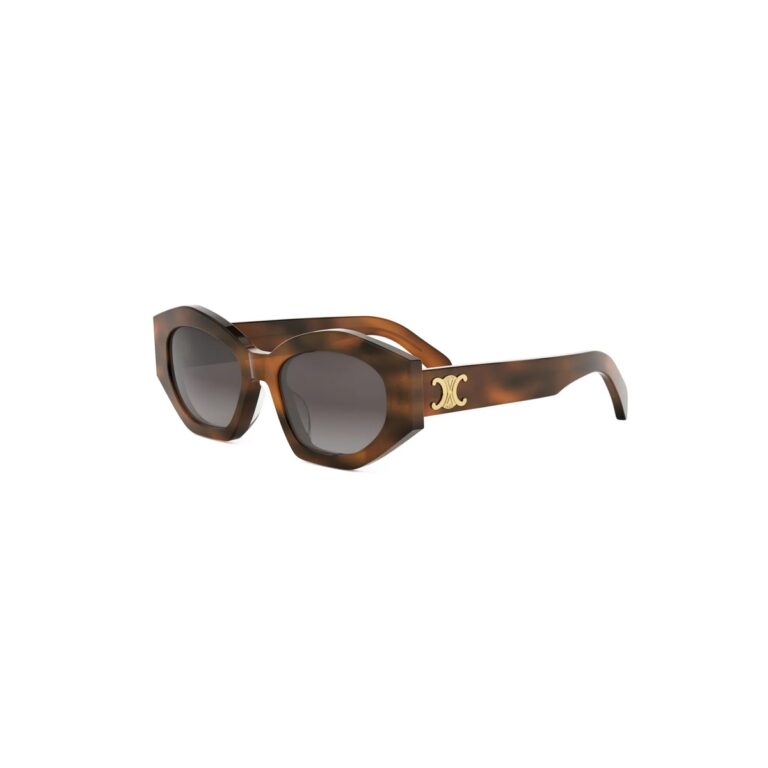 Acetate Shiny Havana with Brown Gradient lenses