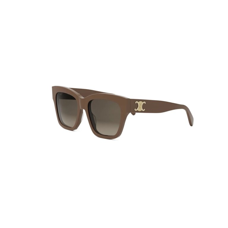 Acetate Shiny Brown with Brown Gradient lenses
