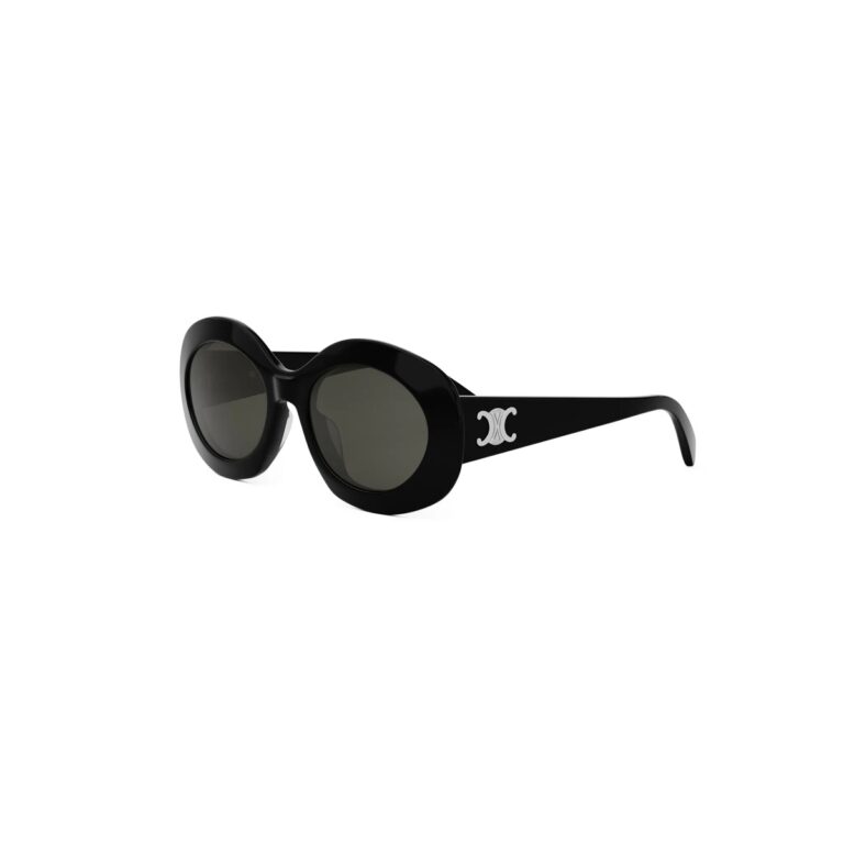 Acetate Shiny Black with Grey Normal lenses