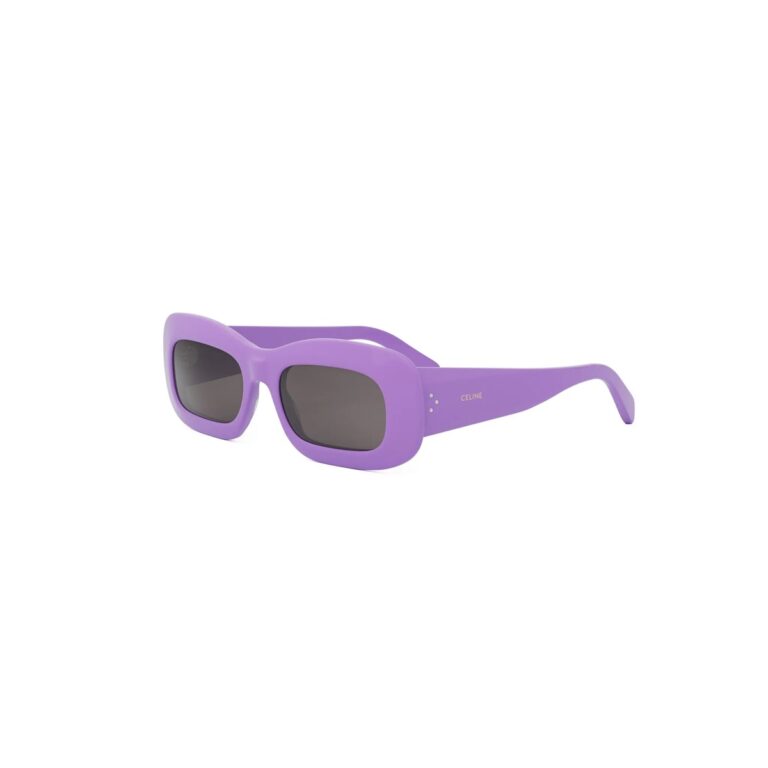 Acetate Shiny Violet with Grey Normal lenses