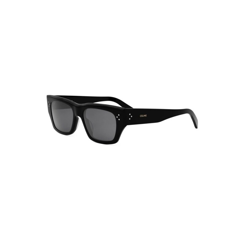 Acetate Shiny Black with Grey Normal lenses