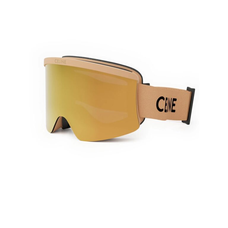 Injected Matte Brown with Yellow Mirror lenses