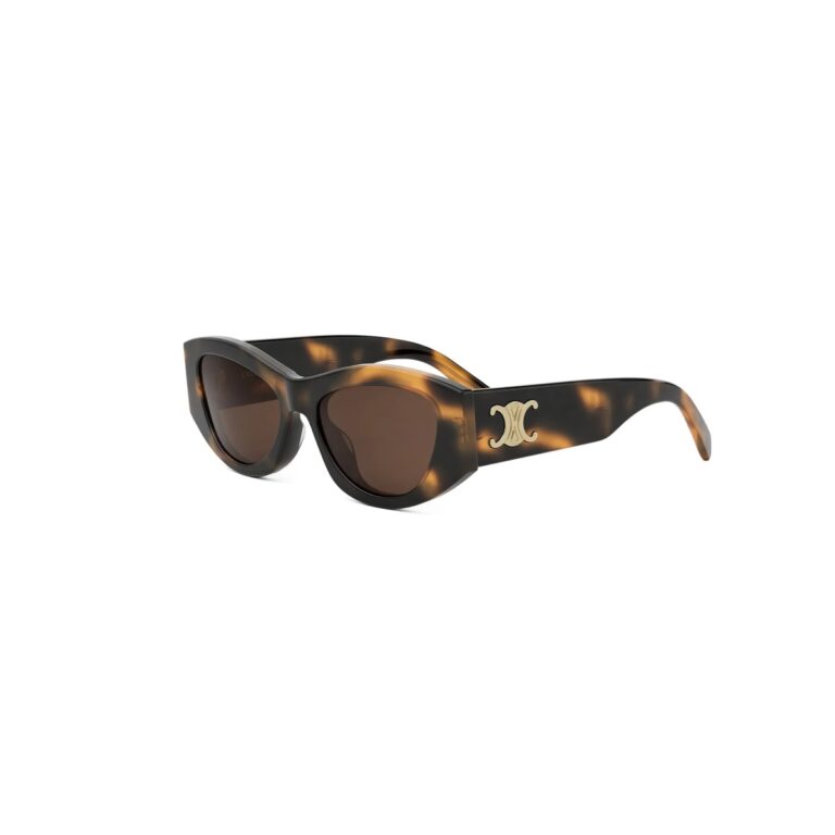 Acetate Shiny Havana with Brown Gradient lenses