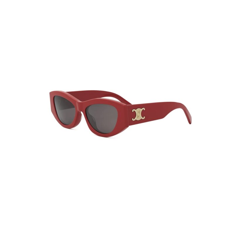 Acetate Shiny Red with Grey Normal lenses