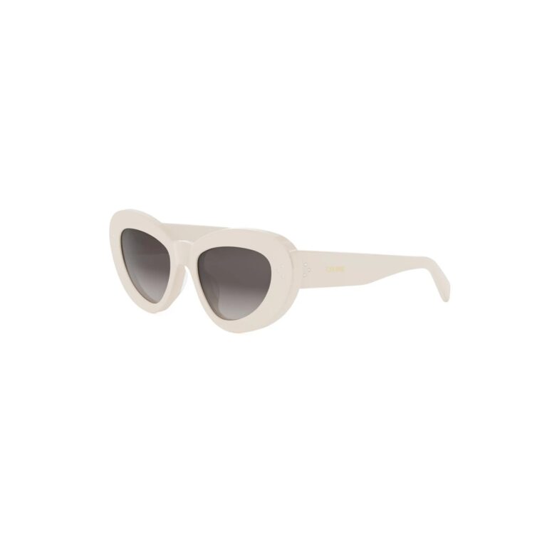 Acetate Shiny White with Brown Gradient lenses