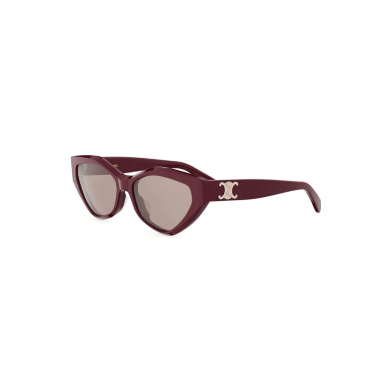 Acetate Shiny Red with Brown Normal lenses