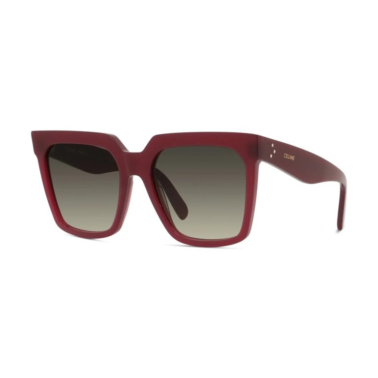 Acetate  Shiny Milky burgundy
