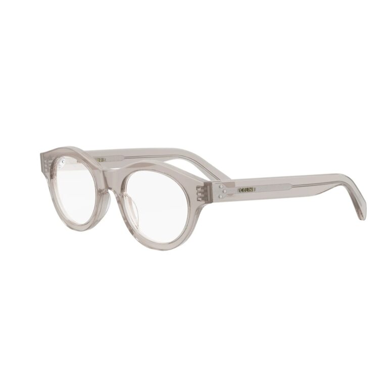 Acetate  Shiny Transparent Taupe