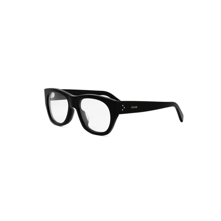 Acetate Shiny Black with DEMO lenses