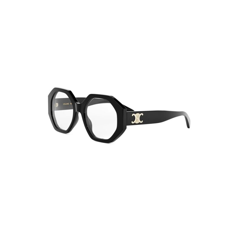 Acetate Shiny Black with DEMO lenses