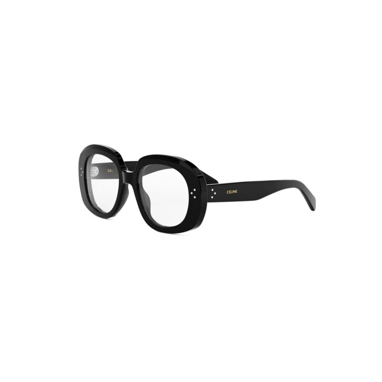 Acetate Shiny Black with DEMO lenses